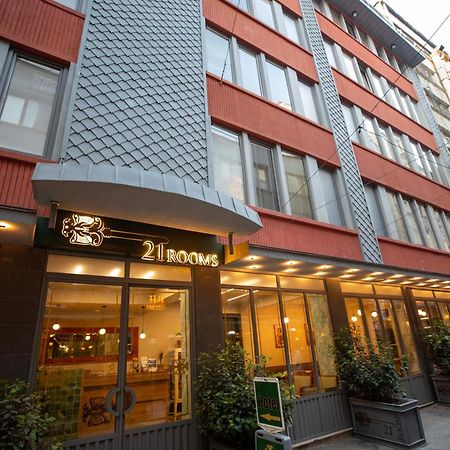 21 Rooms Hotel Istanbul Eksteriør billede